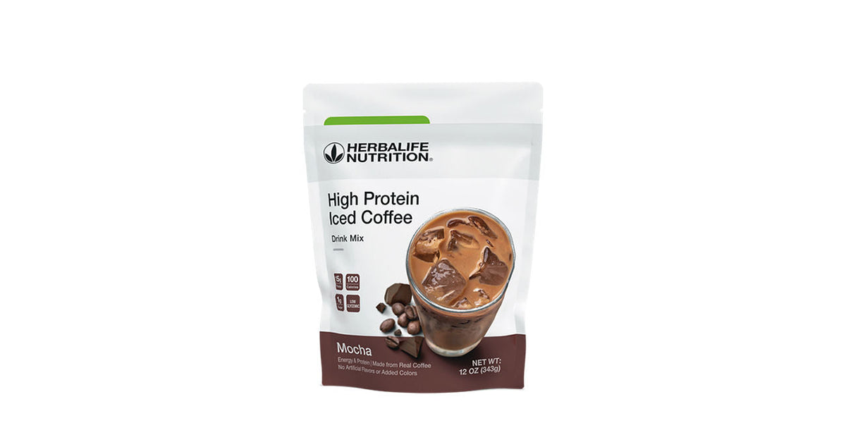 Yüksek Proteinli Buzlu Kahve