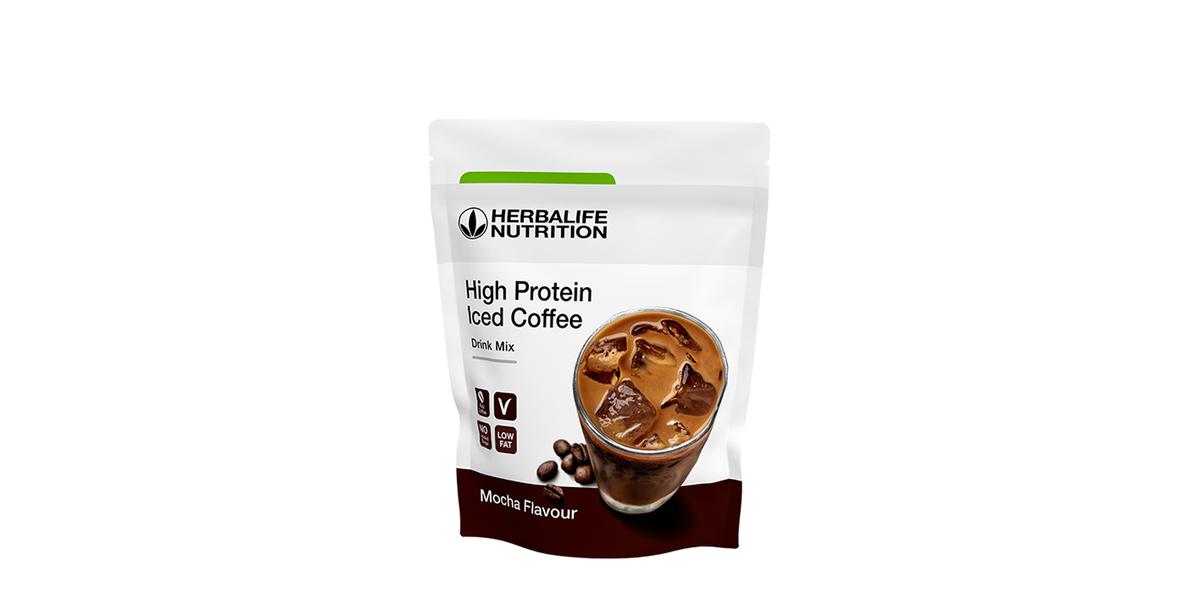 Yüksek Proteinli Buzlu Kahve