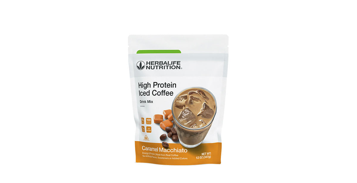 Yüksek Proteinli Buzlu Kahve