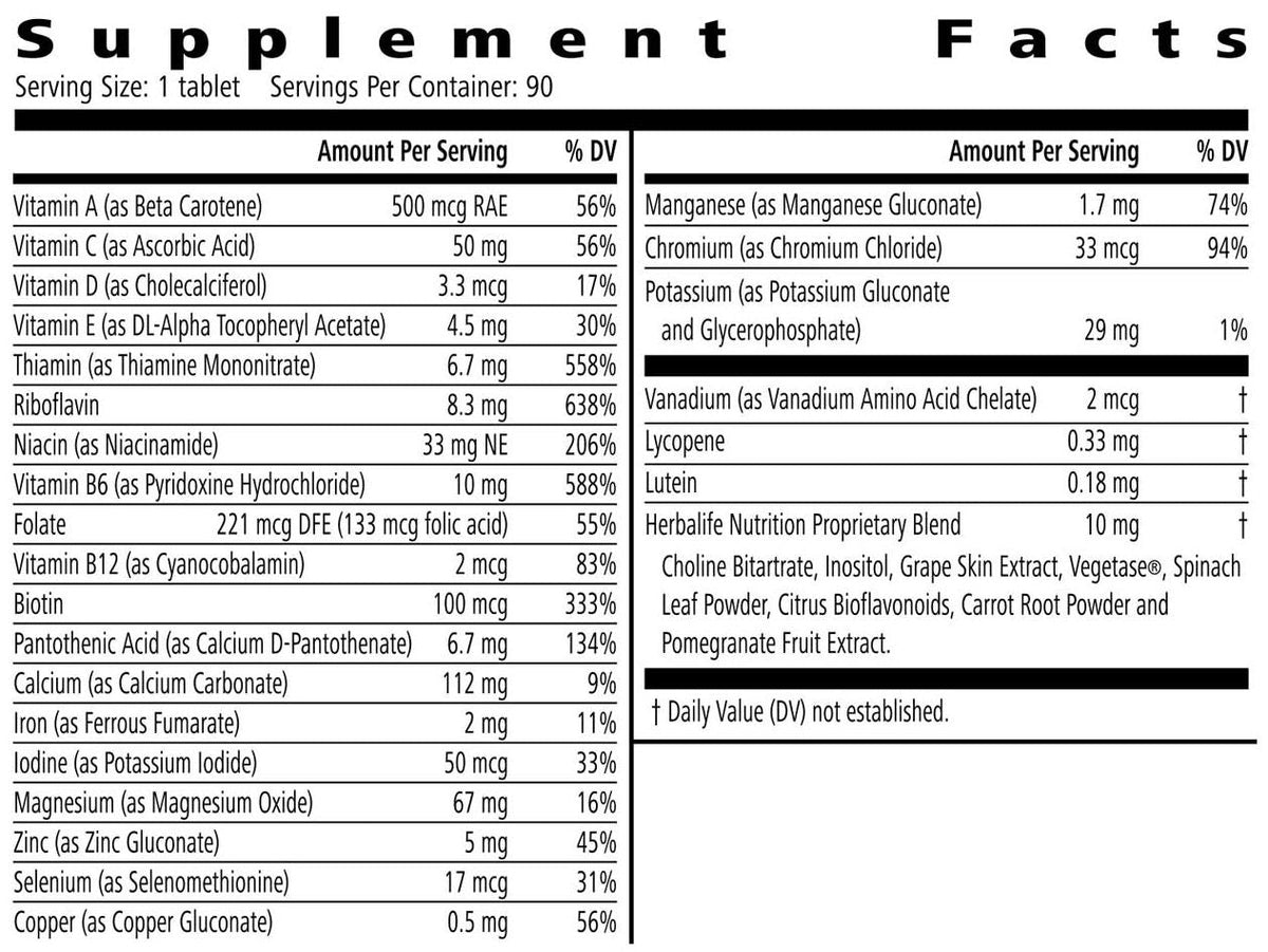 Formula 2 Multivitamin Kompleksi